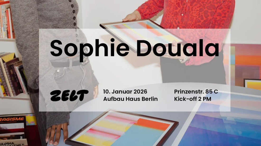 Sophie Douala – Kick-off bei Zelt Berlin im Aufbau Haus