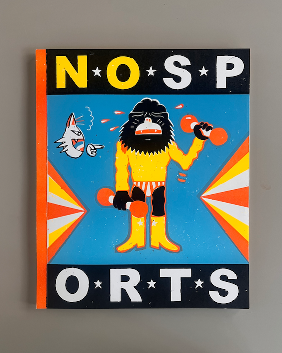 No Sports — Künstlerbuch mit vielen Originalgrafiken